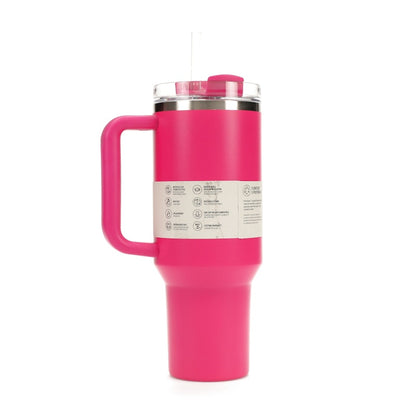 Stanley Flowstate Quencher 40oz Tumbler Camelia