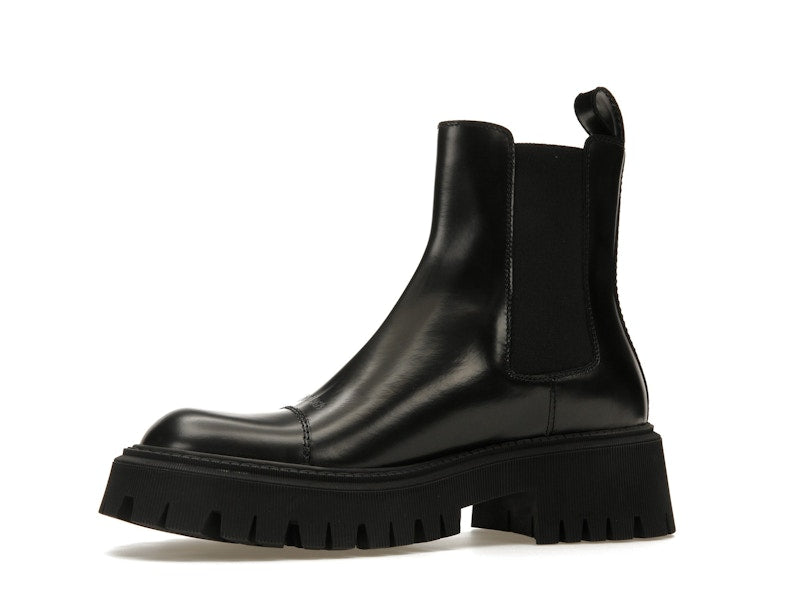 Balenciaga Tractor 20mm Boot Black