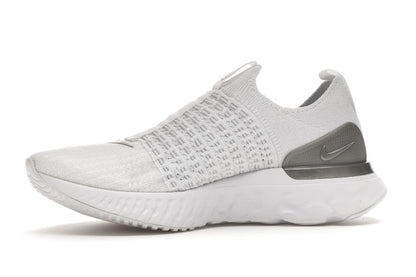 Nike React Phantom Run Flyknit 2 White Pure Platinum (Women's)