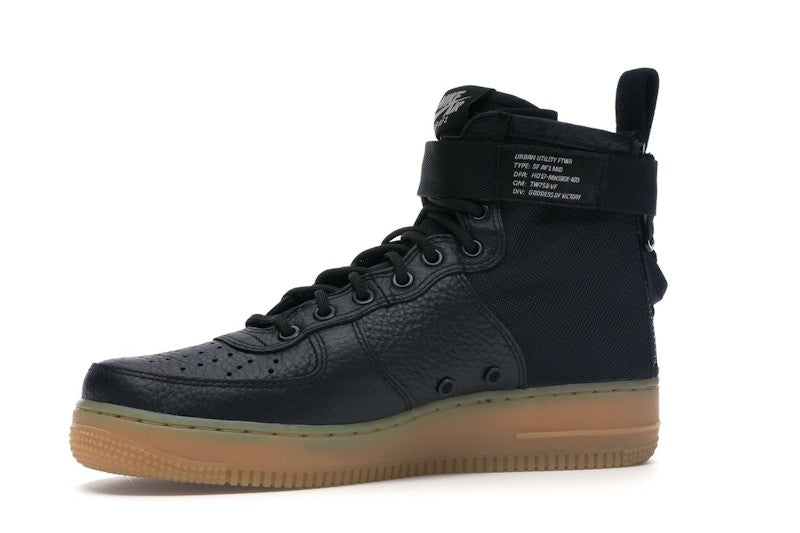 Nike SF Air Force 1 Mid Black Gum