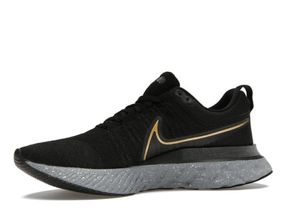 Nike React Infinity Run Flyknit 2 Black Gold