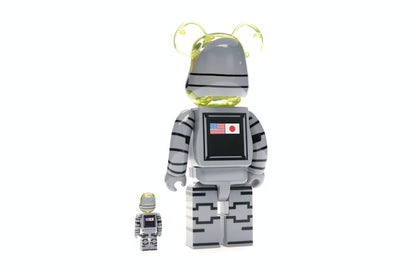 Bearbrick x Billionaire Boys Club x Neighborhood 100% & 400% Set White/Black