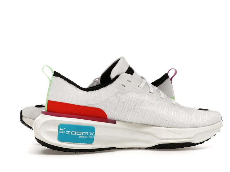 Nike ZoomX Invincible Run 3 SE White Black Picante Red Lime Blast