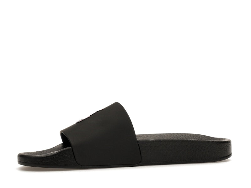 Polo Ralph Lauren Signature Pony Slide Black Red