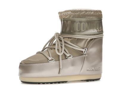Moon Boot Icon Low Boot Glance Platinium