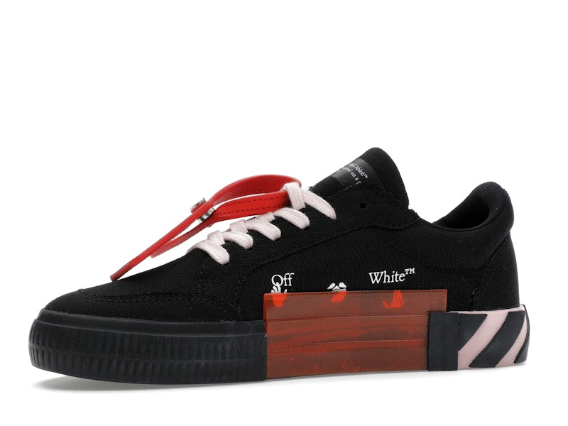 OFF-WHITE Vulc Low Black Pink (Women's)