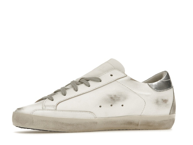 Golden Goose Super-Star White Silver (Women's)