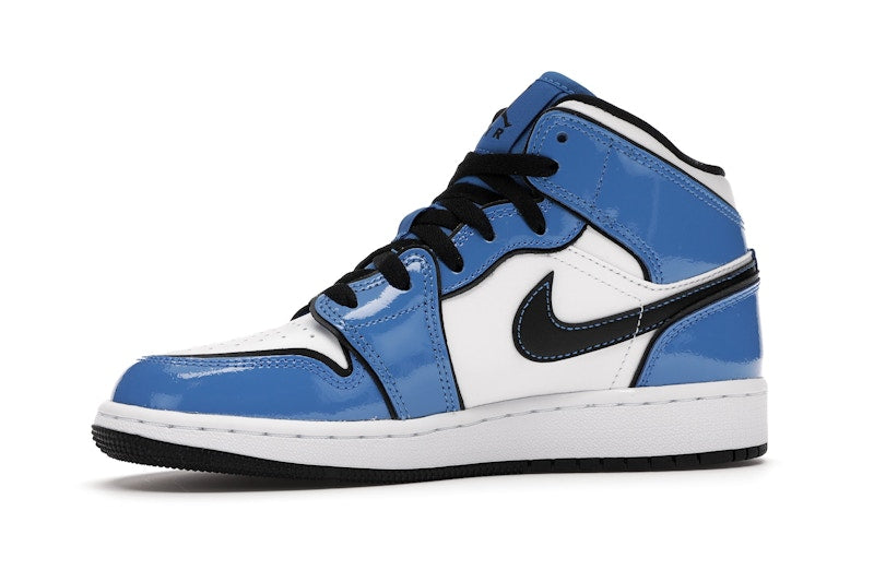 Jordan 1 Mid Signal Blue (GS)