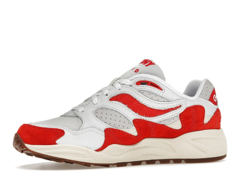 Saucony Grid Shadow 2 Ivy Prep White Red