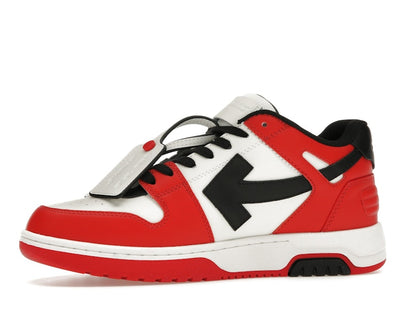OFF-WHITE Out Of Office OOO Low Tops Red Black (2024)