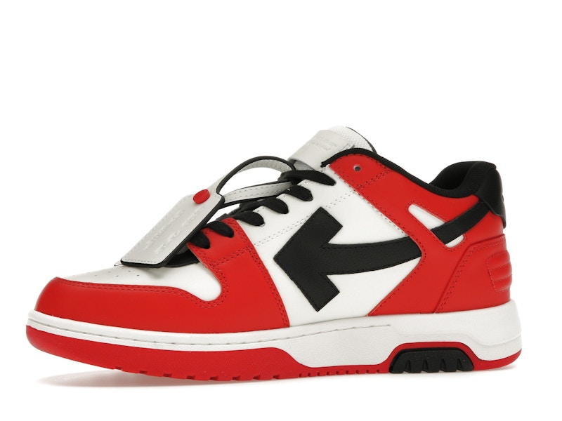 OFF-WHITE Out Of Office OOO Low Tops Red Black (2024)
