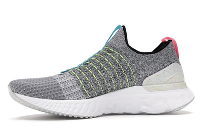 Nike React Phantom Run Flyknit 2 Flash Crimson Baltic Blue
