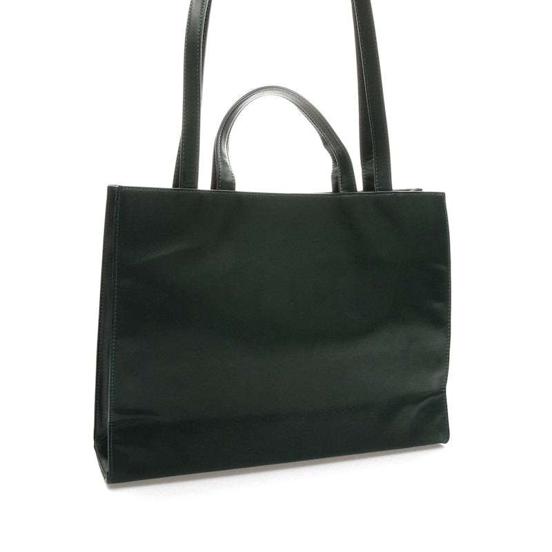 Telfar Flag Bag Medium Green/White