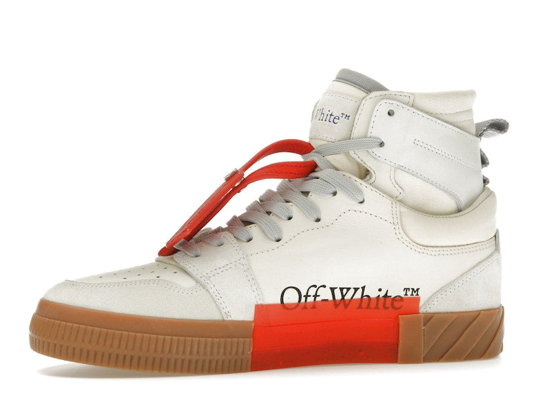 OFF-WHITE Floating Arrow High Top Vulc White Cream
