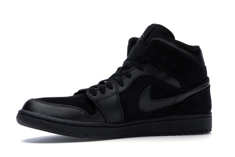Jordan 1 Mid Triple Black (2018)