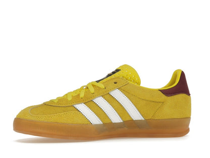 adidas Gazelle Indoor Bright Yellow Collegiate Burgundy (Women's)