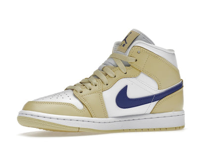 Jordan 1 Mid Lemon Wash Lapis (Women's)