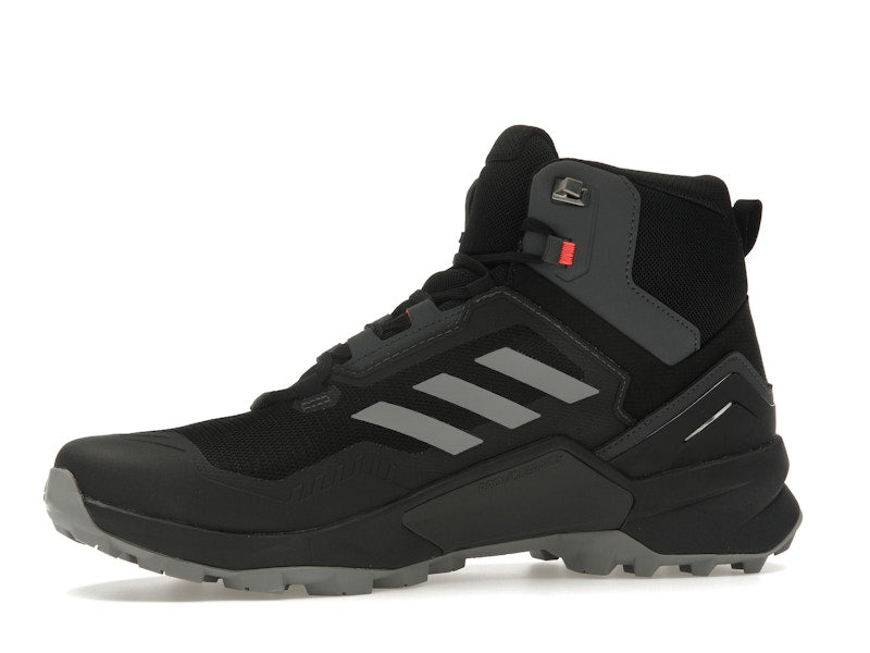 adidas Terrex Swift R3 Mid GTX Core Black Grey Solar Red