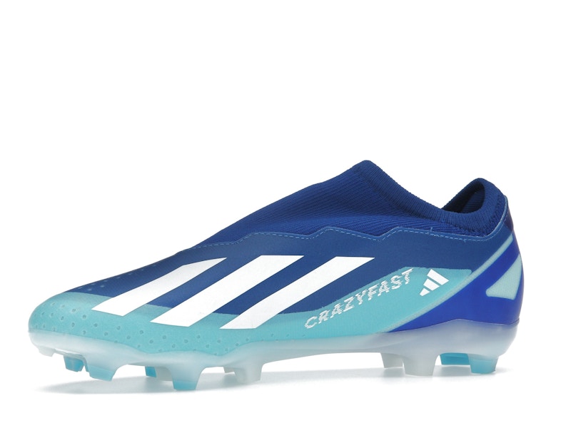 adidas Crazyfast.3 Laceless FG Bright Royal Cloud White Solar Red