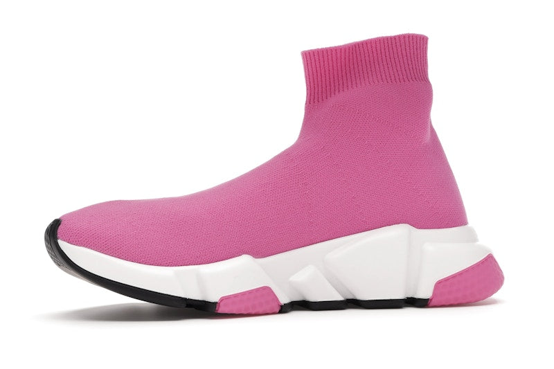 Balenciaga Speed Trainers Mid Pink White (Women's)