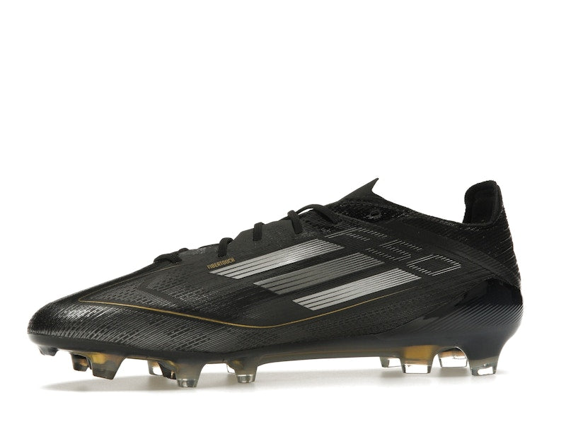 adidas F50 Elite FG Core Black Iron Metallic Gold Metallic