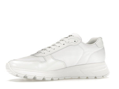 Prada PRAX 01 Sneakers Re-Nylon Brushed Leather White White