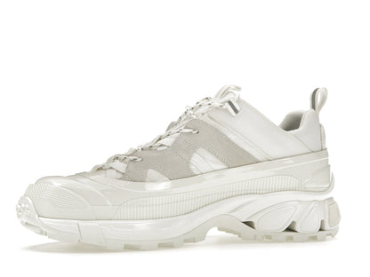 Burberry Arthur White Suede