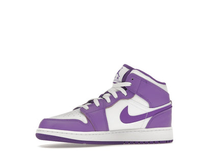 Jordan 1 Mid Purple Venom (GS)