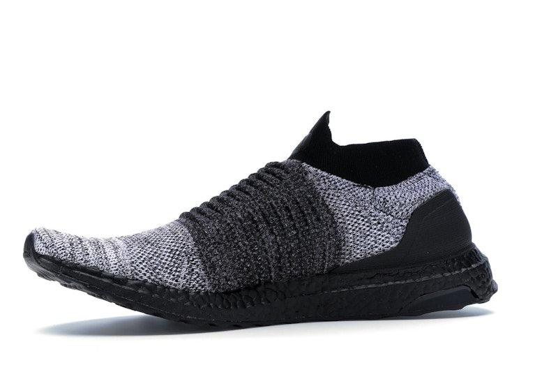 adidas Ultra Boost Laceless Mid Black Oreo