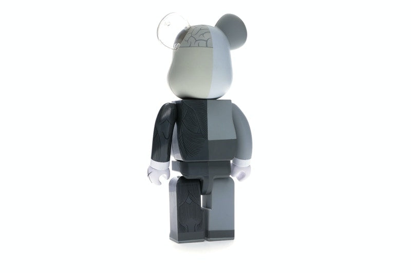KAWS Bearbrick Dissected 400% Grey