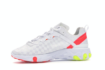 Nike React Element 55 White Crimson Volt