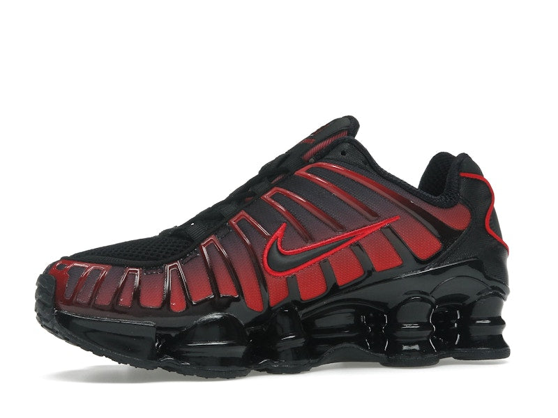 Nike Shox TL Black University Red Gradient