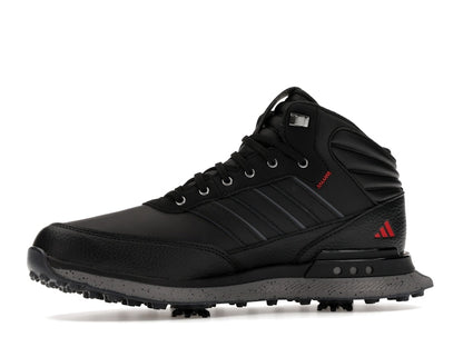 adidas S2G Rain.RDY Golf Core Black Iron Metallic Better Scarlet