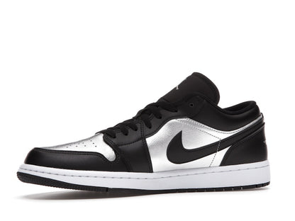 Jordan 1 Low SE Black Metallic Silver (Women's)