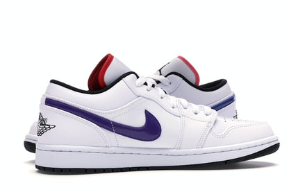 Jordan 1 Low White Multi-Color