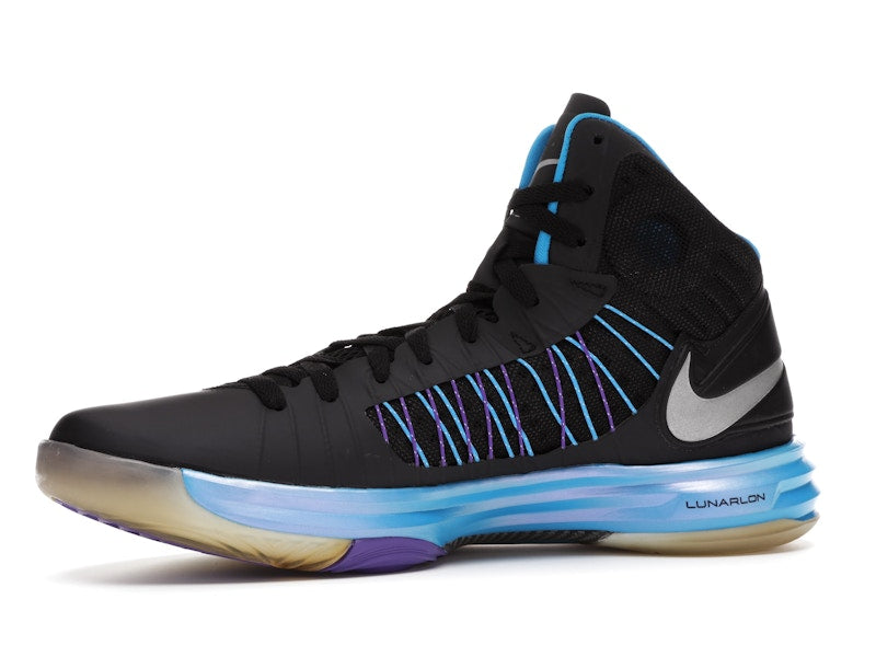 Nike Hyperdunk Plus Black Blue Glow