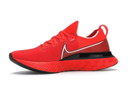 Nike React Infinity Run Flyknit Bright Crimson Black