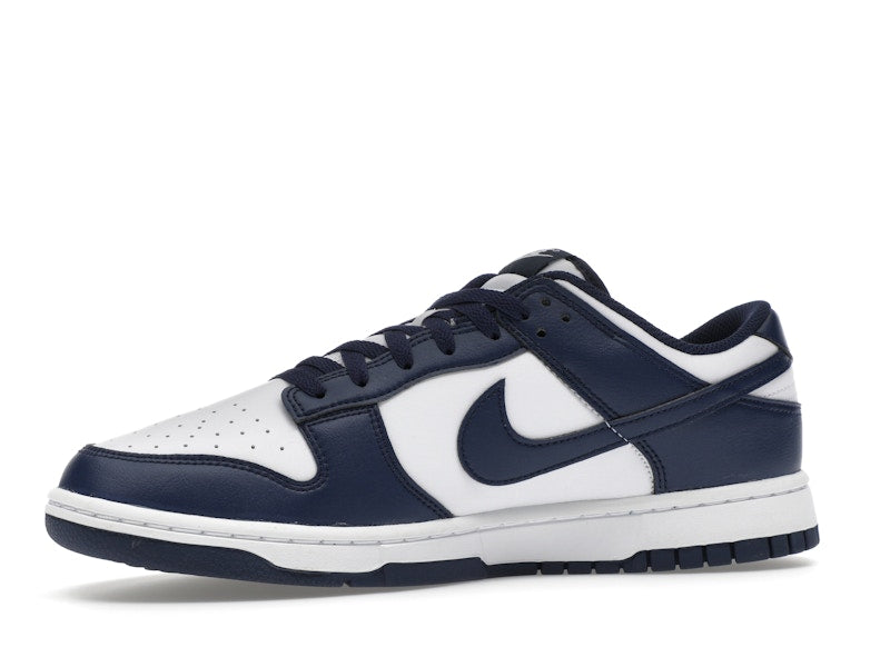 Nike Dunk Low White Midnight Navy