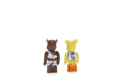 Bearbrick Space Jam Tweety & Tasmanian Devil 2 Pack 100% Multi