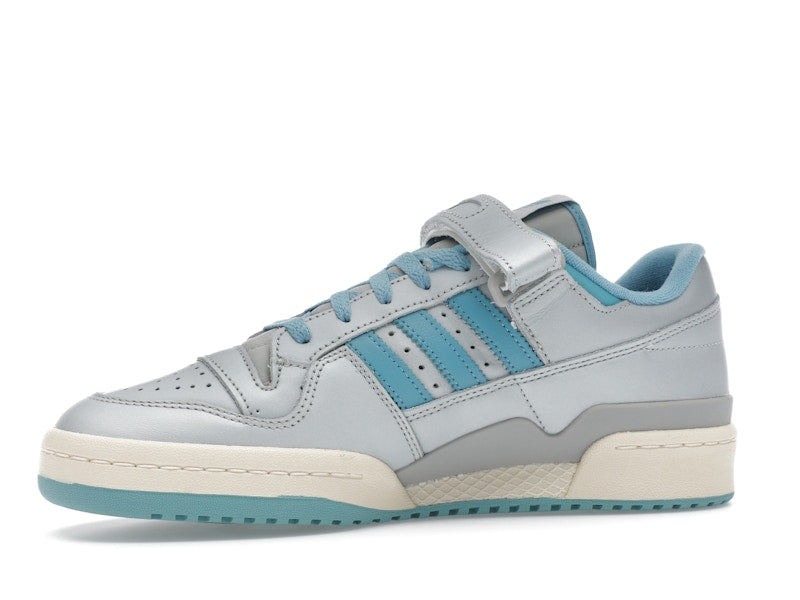 adidas Forum 84 Low Silver Metallic Preloved Blue Grey Two
