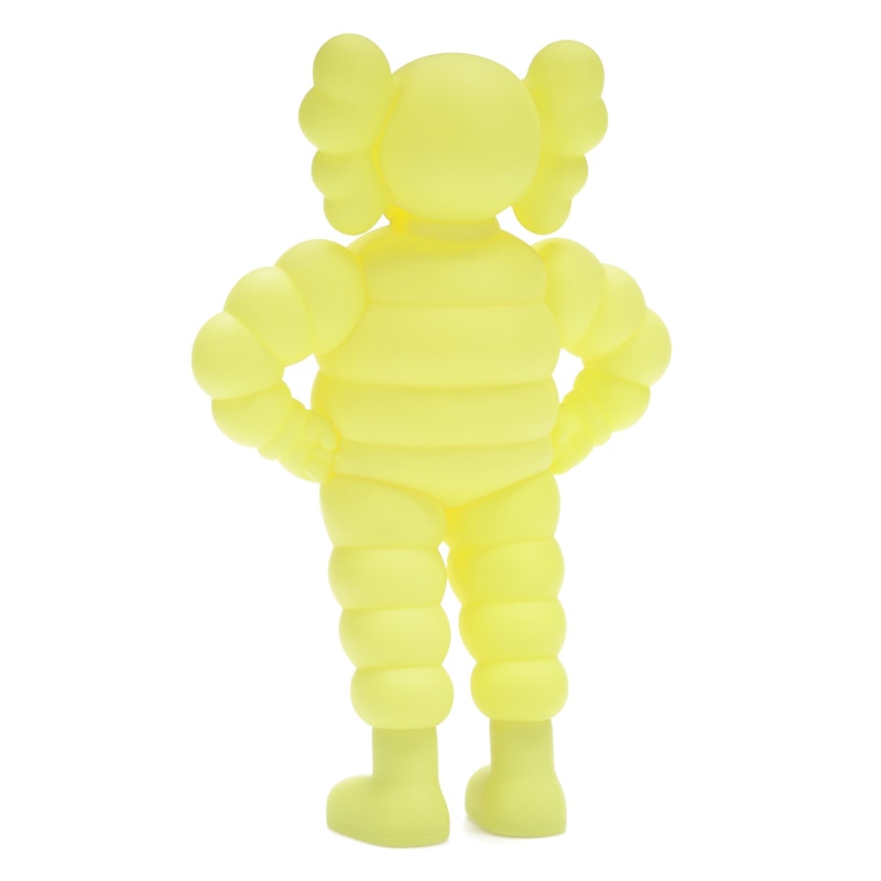 KAWS Chum Vinyl Figure Yellow (2022)