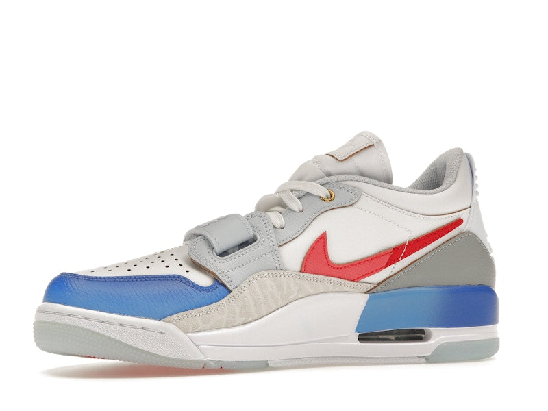 Jordan Legacy 312 Low White Game Royal University Red