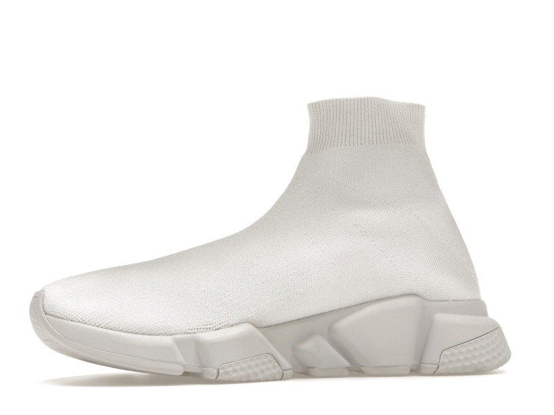 Balenciaga Speed Graffiti Trainers White Black