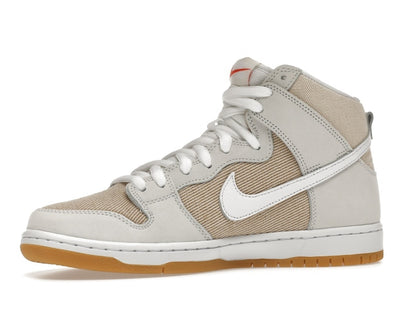 Nike SB Dunk High Pro ISO Orange Label Unbleached Natural