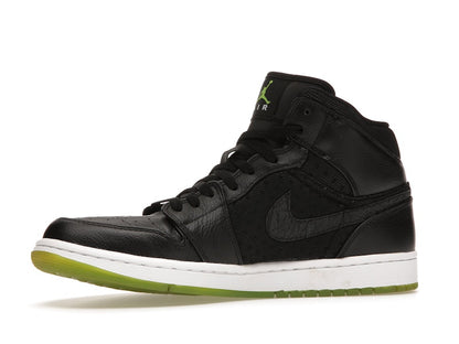 Jordan 1 Phat Black Action Green