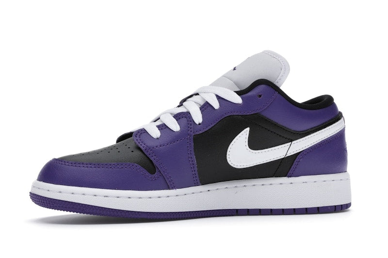 Jordan 1 Low Court Purple Black (GS)