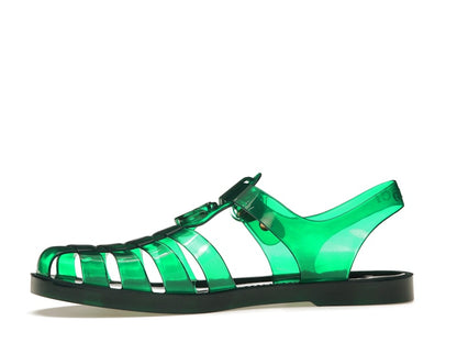 Gucci Double GG Sandal Green Black