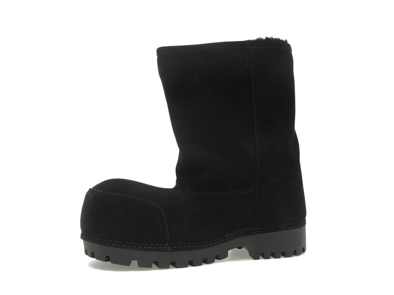 Balenciaga Alaska Low Boot Black Suede