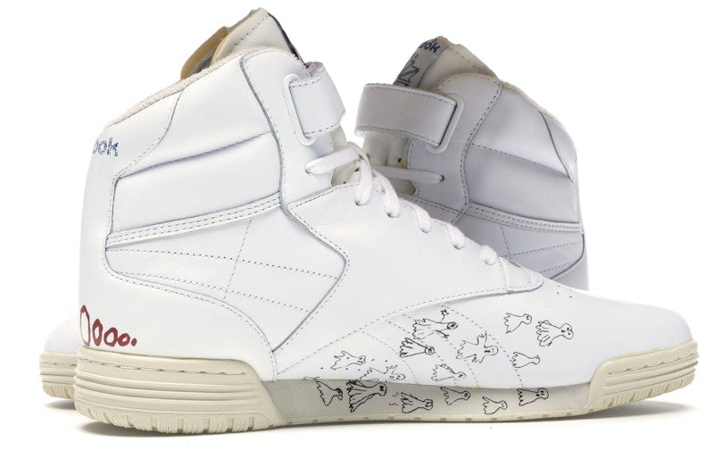 Reebok Ex-O-Fit Clean Hi Bait x Ghostbusters x Stranger Things Vintage