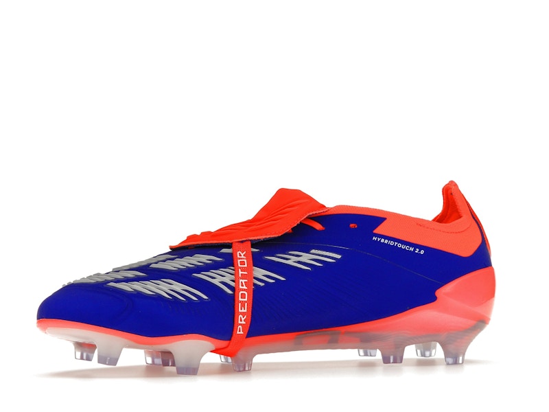 adidas Predator Elite Foldover Tongue FG Lucid Blue Solar Red